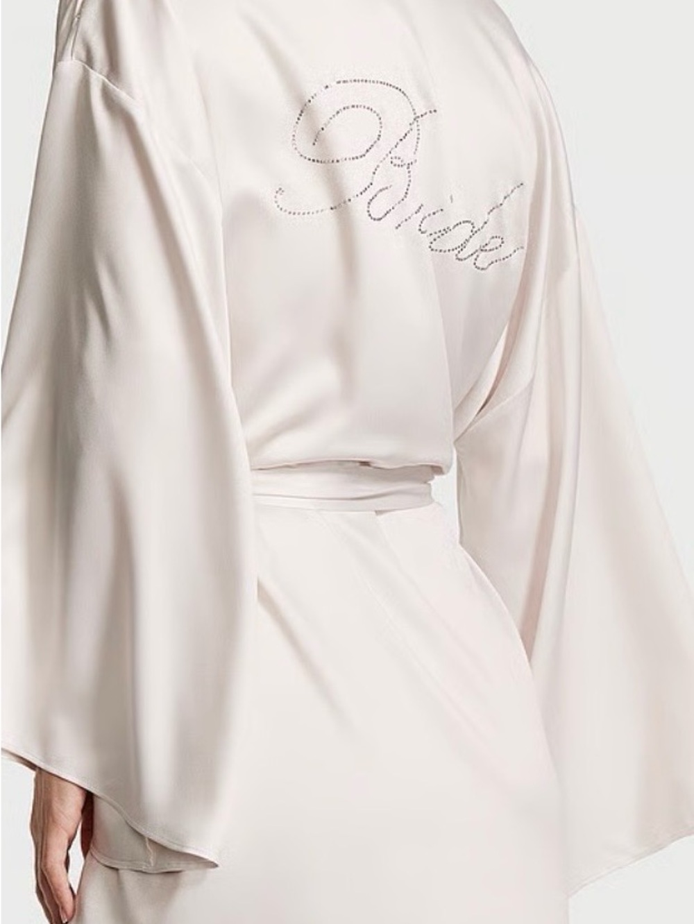 Victoria’s Secret  Bridal Satin Robe. M/L